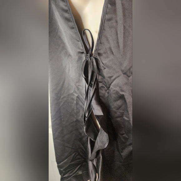Victoria's secret Love robe kimono black one size lingerie cover up - Picture 5 of 7